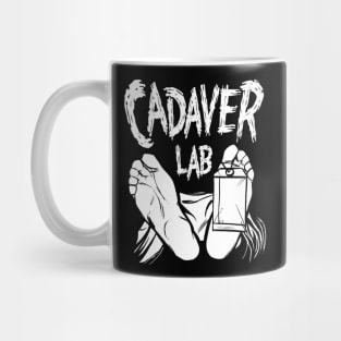 The Cadaver Lab Podcast Logo Mug